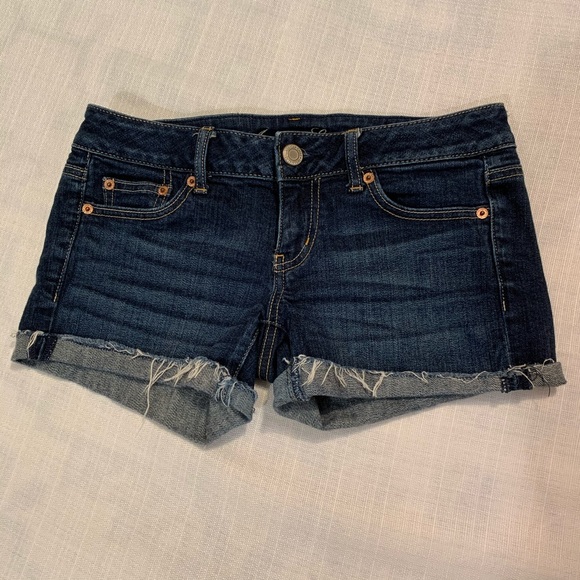 American Eagle Outfitters Pants - American Eagle Stretch Cutoff Denim Shorts
